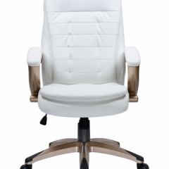 Офисное кресло для руководителей DOBRIN DONALD LMR-106B белый в Можге - mozhga.mebel24.online | фото