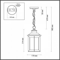 Подвесной светильник Odeon Light Mavret 4961/1 в Можге - mozhga.mebel24.online | фото 4