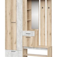 ФАВОРИТ 1 Прихожая (Дуб Делано/Цемент Светлый) в Можге - mozhga.mebel24.online | фото 2