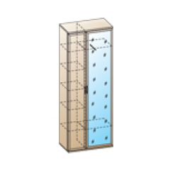 Прихожая Карина композиция 1 (Снежный ясень) в Можге - mozhga.mebel24.online | фото 2