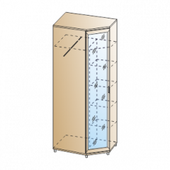 Прихожая Мелисса композиция 10 (Акация Молдау) в Можге - mozhga.mebel24.online | фото 6