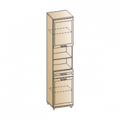 Прихожая Мелисса композиция 3 (Ясень Асахи) в Можге - mozhga.mebel24.online | фото 4