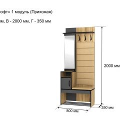 ОЛЬГА-ЛОФТ 1 Прихожая в Можге - mozhga.mebel24.online | фото 4