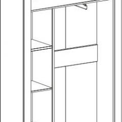 Прихожая Соренто (Дуб бонифаций) в Можге - mozhga.mebel24.online | фото 8