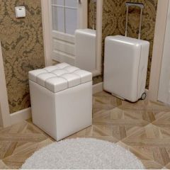 Пуф КВАДРО Белый в Можге - mozhga.mebel24.online | фото
