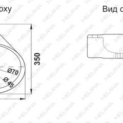 Раковина MELANA MLN-E604 в Можге - mozhga.mebel24.online | фото 2