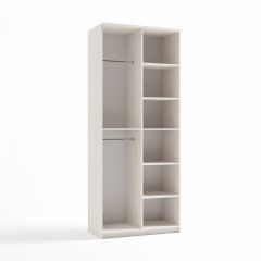 Шкаф 2-х створчатый Дуэт Люкс с зеркалом в Можге - mozhga.mebel24.online | фото 7