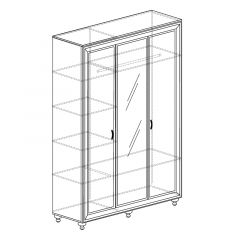 Шкаф 3-дверный с зеркалом №361 Афины в Можге - mozhga.mebel24.online | фото 2