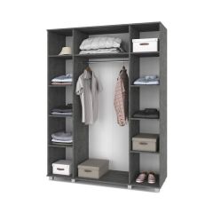 ЕВА Шкаф 4-х дверный Е40 в Можге - mozhga.mebel24.online | фото 8