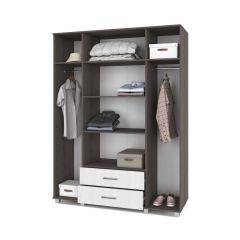 ЕВА Шкаф 4-х дверный Е43 в Можге - mozhga.mebel24.online | фото 2