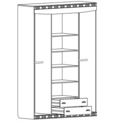 Шкаф 4-х дверный "Мария-Луиза 4" в Можге - mozhga.mebel24.online | фото 2