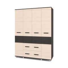 ВИОРА Шкаф 4-х дверный В43 в Можге - mozhga.mebel24.online | фото 3