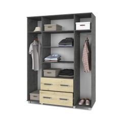 ВИОРА Шкаф 4-х дверный В43 в Можге - mozhga.mebel24.online | фото 6
