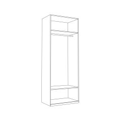 Шкаф для одежды 13.329 Валенсия в Можге - mozhga.mebel24.online | фото 2