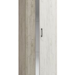 Шкаф Эмма (Дуб Крафт серый/белый) в Можге - mozhga.mebel24.online | фото