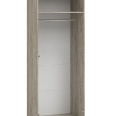 Шкаф Эмма (Дуб Крафт серый/белый) в Можге - mozhga.mebel24.online | фото 2