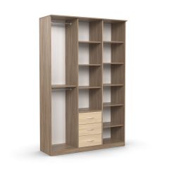 Шкаф комбинированный Дуэт Люкс без зеркала в Можге - mozhga.mebel24.online | фото 2