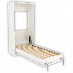 Шкаф-кровать подъемная 900 (вертикальная) арт. К02 Арктика в Можге - mozhga.mebel24.online | фото