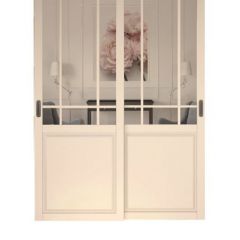Шкаф-купе 1500 серии NEW CLASSIC K4+K4+B2+PL4 (2 ящика+F обр. штанга) профиль «Капучино» в Можге - mozhga.mebel24.online | фото 15