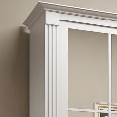 Шкаф-купе 1500 серии NEW CLASSIC K4+K4+B2+PL4 (2 ящика+F обр. штанга) профиль «Капучино» в Можге - mozhga.mebel24.online | фото 4