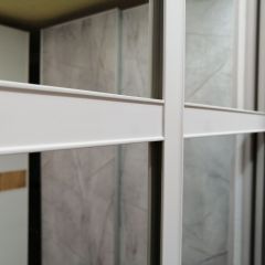 Шкаф-купе 1500 серии NEW CLASSIC K4+K4+B2+PL4 (2 ящика+F обр. штанга) профиль «Капучино» в Можге - mozhga.mebel24.online | фото 6