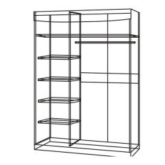 Шкаф-купе 1600 без зеркала "Мария-Луиза 6.16" в Можге - mozhga.mebel24.online | фото 4