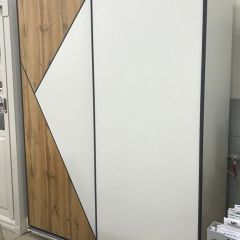 Шкаф-купе 1600 серии SOFT D8+D2+B2+PL4 (2 ящика+F обр.штанга) профиль «Графит» в Можге - mozhga.mebel24.online | фото 5