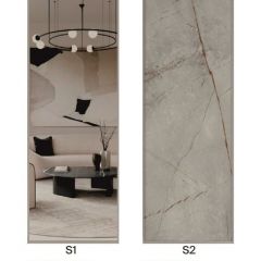 Шкаф-купе 1700 серии SILVER S1+S1+B2+PL2 (2 ящика+1 штанга+1 полка) профиль «Серебро» в Можге - mozhga.mebel24.online | фото 7