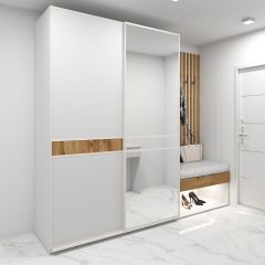 Шкаф-купе 1800 серии SOFT D6+D4+B2+PL2 (2 ящика+1штанга+1 полка) профиль «Капучино» в Можге - mozhga.mebel24.online | фото 5