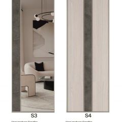 Шкаф-купе 1950 серии SILVER S6+S1+S6Z B22+PL1 (по 2 ящика лев/прав+1 штанга) профиль «Серебро» в Можге - mozhga.mebel24.online | фото 11