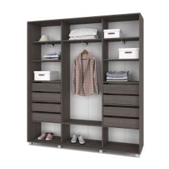 МАРТИН Шкаф-купе Анкор темный (2200*450) М421 в Можге - mozhga.mebel24.online | фото 4
