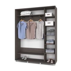 РОЛАНД Шкаф-купе Анкор темный (450*1700) Р471 в Можге - mozhga.mebel24.online | фото 3