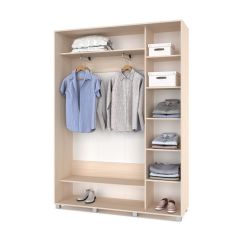 РОЛАНД Шкаф-купе Млечный дуб (450*1600) Р461 в Можге - mozhga.mebel24.online | фото 5