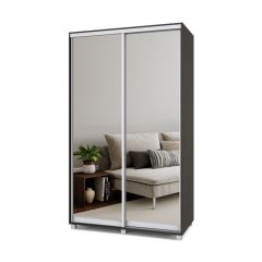 РОЛАНД Шкаф-купе с зеркалами Венге (450*1300) Р433 в Можге - mozhga.mebel24.online | фото 2