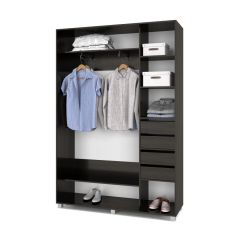 РОЛАНД Шкаф-купе с зеркалами Венге (450*1700) Р473 в Можге - mozhga.mebel24.online | фото 4