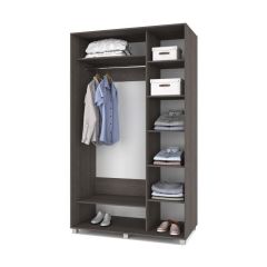 РОЛАНД Шкаф-купе зеркалом Анкор темный (600*1500) Р652 в Можге - mozhga.mebel24.online | фото 2