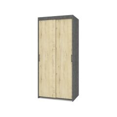 ТОМАС Шкаф-купе Камень темный - Ирландский дуб Т21 в Можге - mozhga.mebel24.online | фото