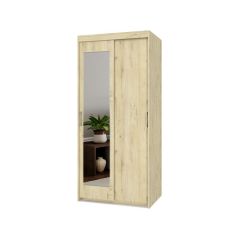 ТОМАС Шкаф-купе с зеркалом Ирландский дуб Т22 в Можге - mozhga.mebel24.online | фото