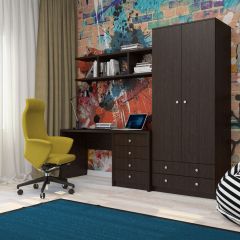 Шкаф Нина (М6) Венге в Можге - mozhga.mebel24.online | фото