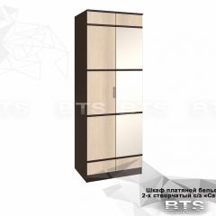 Шкаф 2-х створчатый Сакура + Зеркало (венге/лоредо) в Можге - mozhga.mebel24.online | фото 2