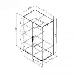 Шкаф Дельта Лофт-13.01 Дуб Ирладндский в Можге - mozhga.mebel24.online | фото 3