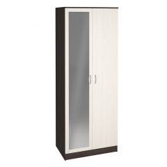 Шкаф Ронда ШК-20 без зеркала (венге/беленый дуб) в Можге - mozhga.mebel24.online | фото 3