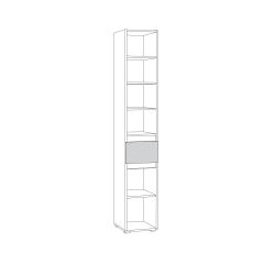 Шкаф с ящиком 13.202 Сидней в Можге - mozhga.mebel24.online | фото 2