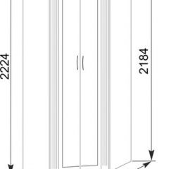 Шкаф угловой Виктория 26 в Можге - mozhga.mebel24.online | фото 6