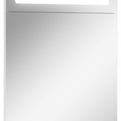 Шкаф-зеркало Аврора 55 левый с подсветкой LED Домино (DV8003HZ) в Можге - mozhga.mebel24.online | фото