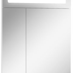 Шкаф-зеркало Аврора 60 с подсветкой LED Домино (DV8005HZ) в Можге - mozhga.mebel24.online | фото