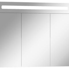 Шкаф-зеркало Аврора 85 с подсветкой LED Домино (DV8010HZ) в Можге - mozhga.mebel24.online | фото