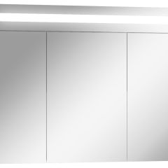 Шкаф-зеркало Аврора 90 с подсветкой LED Домино (DV8011HZ) в Можге - mozhga.mebel24.online | фото