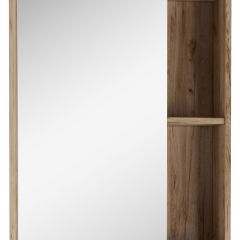 Шкаф-зеркало Craft 60 левый/правый Домино (DCr2203HZ) в Можге - mozhga.mebel24.online | фото