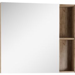 Шкаф-зеркало Craft 80 левый/правый Домино (DCr2204HZ) в Можге - mozhga.mebel24.online | фото